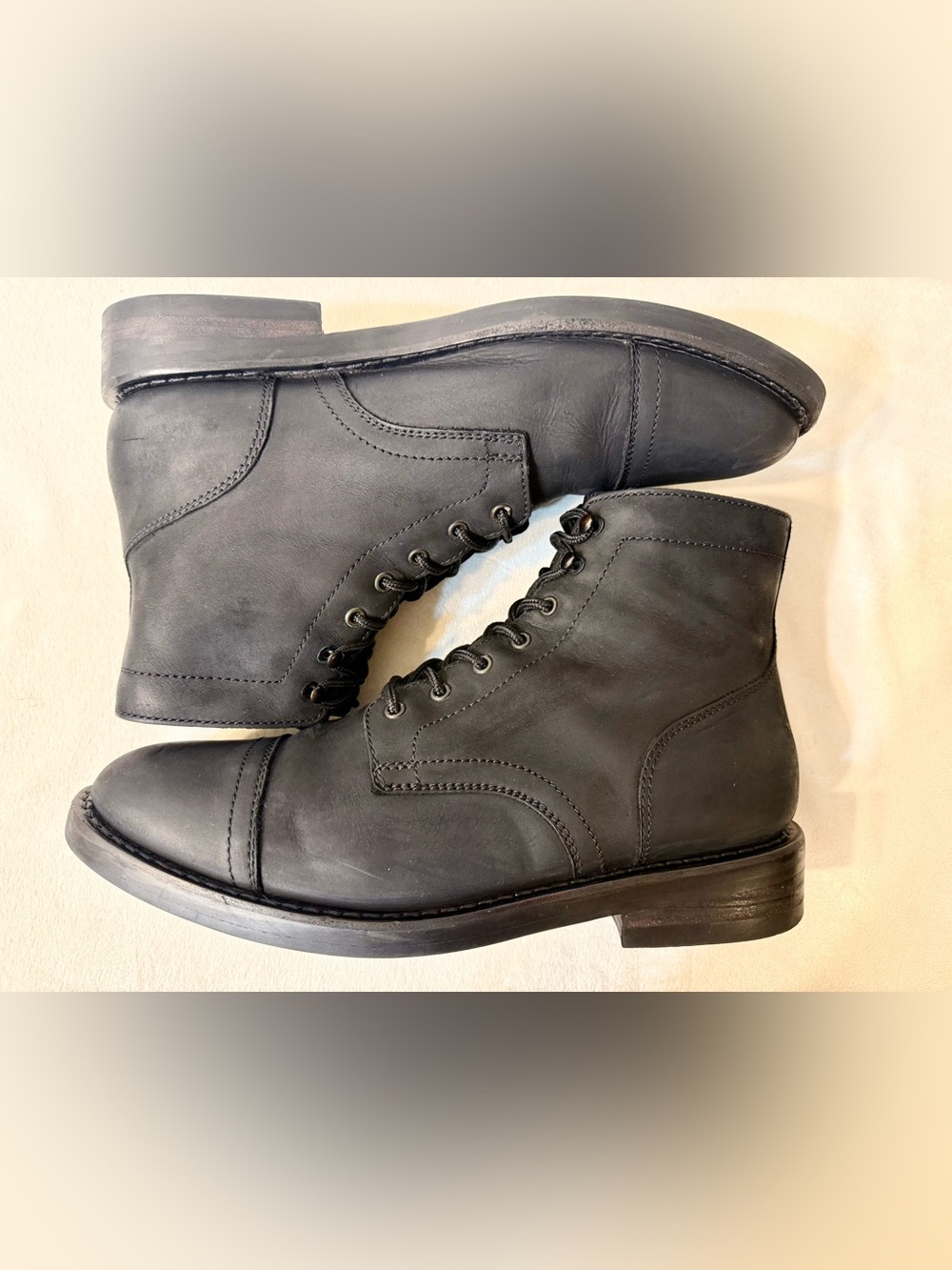 Thursday Boot Company Captain Black Matte Boots Size 10.5 - Picture 10 of 14